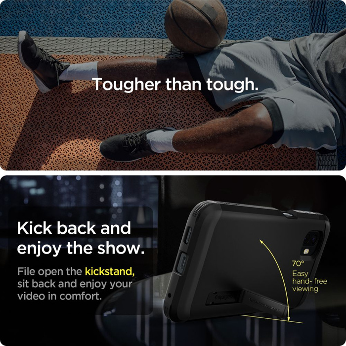 Spigen Tough Armor GALAXY XCOVER 6 PRO NOIR