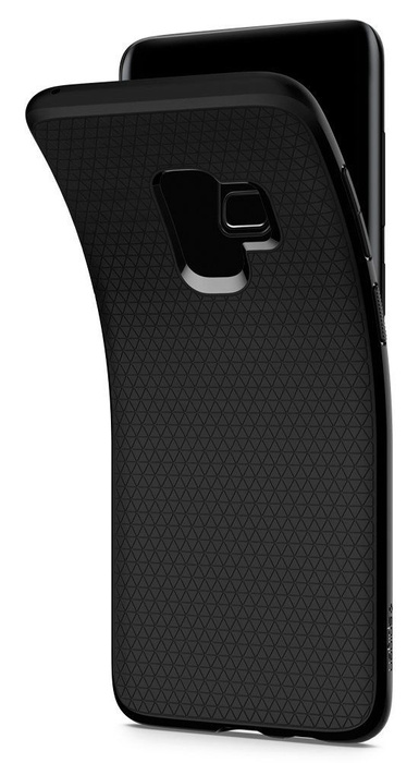 Telefontok SPIGEN Liquid Air Samsung Galaxy S9 G960 fekete tok
