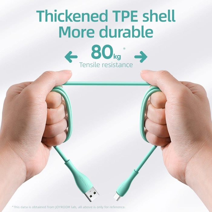 USB - Micro-USB-Kabel Joyroom S-2030M8 3A 2m - Grün