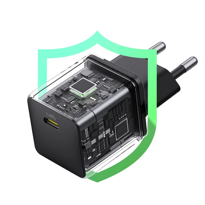 Baseus Palm 30W USB-C Wandladegerät - Weiß