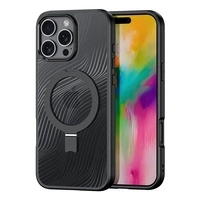 Dux Ducis Aimo Mag case with MagSafe and stand for iPhone 16 Pro - black