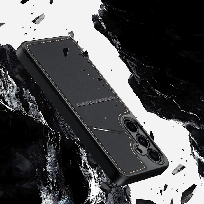 Coque Rafi II Mag pour Samsung S24 - Noir