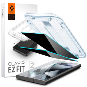 Verre trempé Spigen GLAS.TR "EZ FIT 2-PACK GALAXY S24 ULTRA PRIVACY