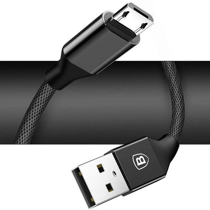 BASEUS Yiven Micro USB Kabel 150cm 2A schwarz