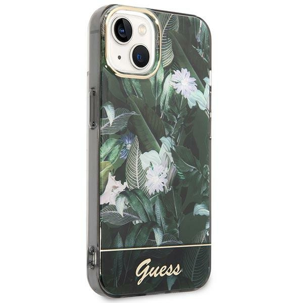 Hülle Guess GUHCP14MHGJGHA iPhone 14 Plus 6,7" grün/grün hartcase Jungle Kollektion