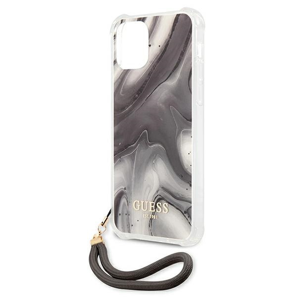 Coque GUESS Apple iPhone 12 Pro Max Marble Collection Grey Hardcase