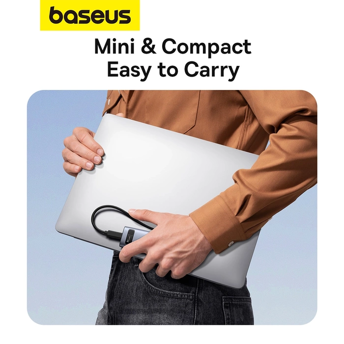 Baseus FlyJoy Series M.2 NVMe / M.2 SATA 10 Gb/s SSD bay - gray