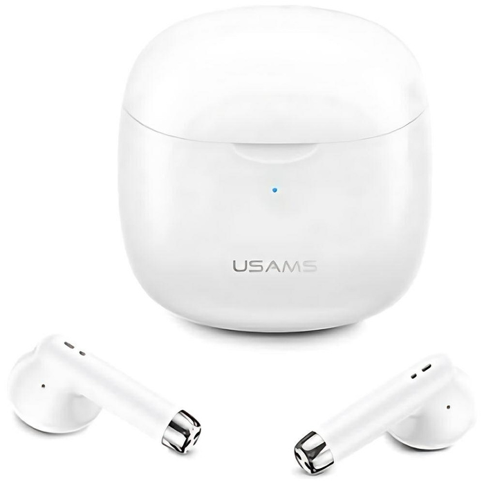 USAMS Bluetooth 5.0 TWS IA Serie Kabellose Kopfhörer Weiß