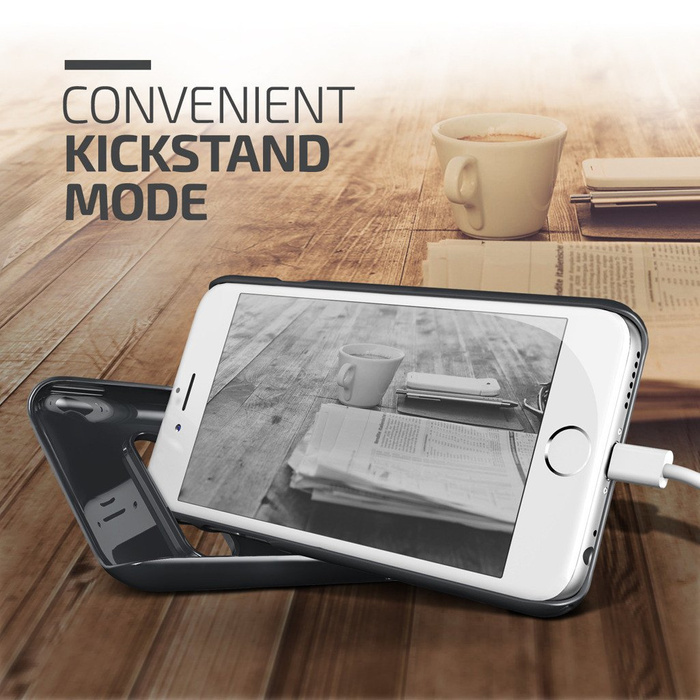    6 6S 4.7' VERUS Slim Hard Slide Charcoal Black As Spigen SGP Cover