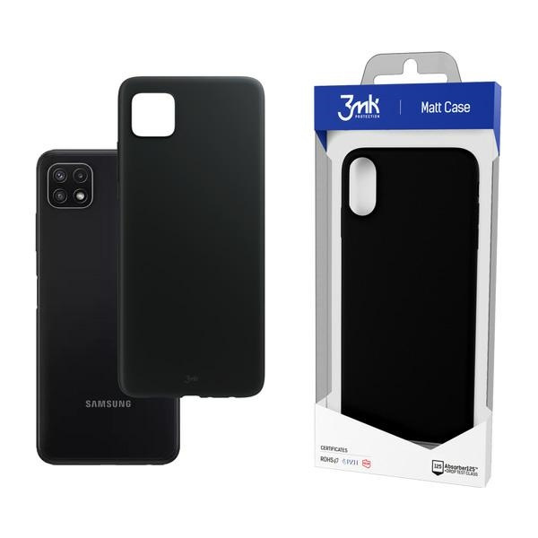 Case 3mk Samsung Galaxy A22 5G Matt Black Case