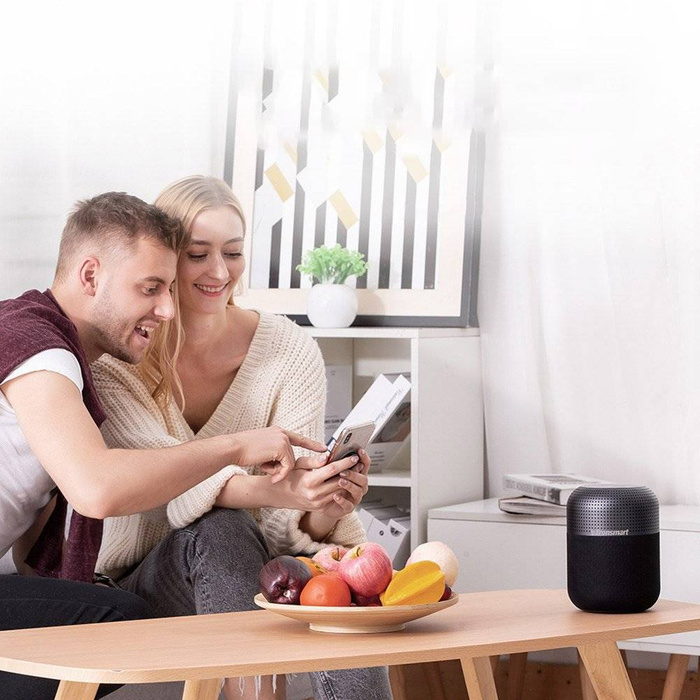 Tronsmart Element T6 Max 60 W Tragbarer kabelloser Bluetooth 5.0-Lautsprecher Schwarz (365144)