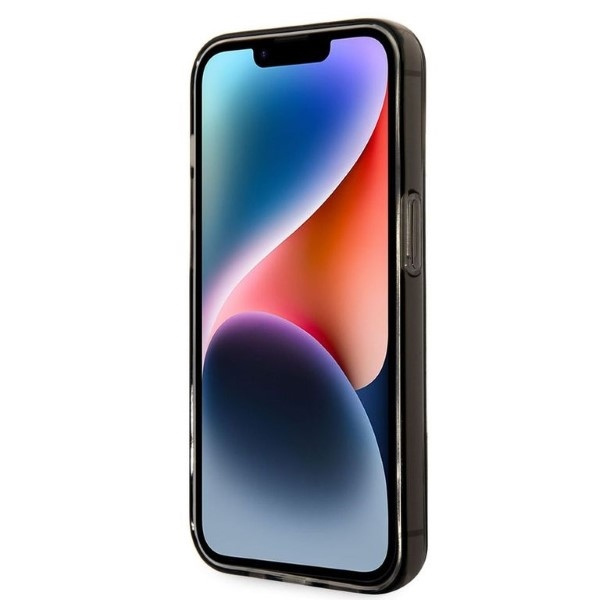 Puzdro Karl Lagerfeld iPhone 14 Pro 6,1" čierna/čierna tvrdácase Ikonik Karl Lagerfeld