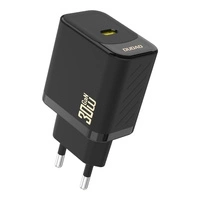 Dudao A27P 30W PD GaN USB-C Wall Charger - Black