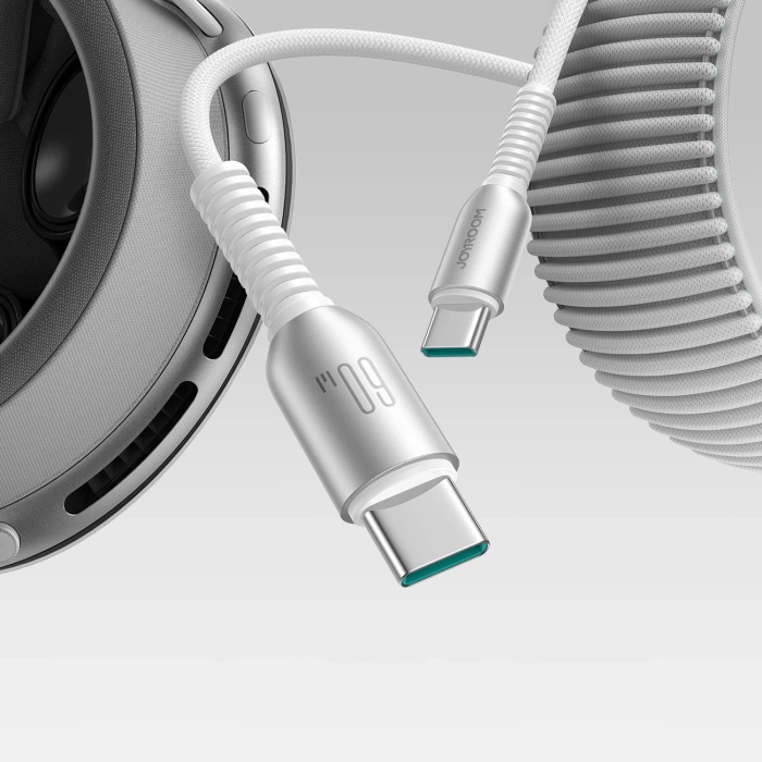 Joyroom S-A51 Cutting-Edge-Serie 60 W USB-C – USB-C-Kabel 1,2 m – Grau