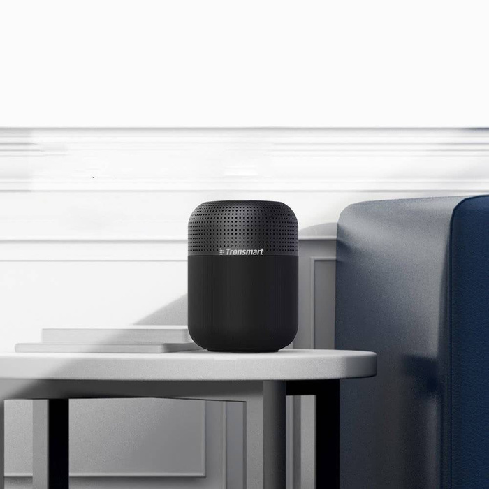 Tronsmart Element T6 Max 60 W Tragbarer kabelloser Bluetooth 5.0-Lautsprecher Schwarz (365144)