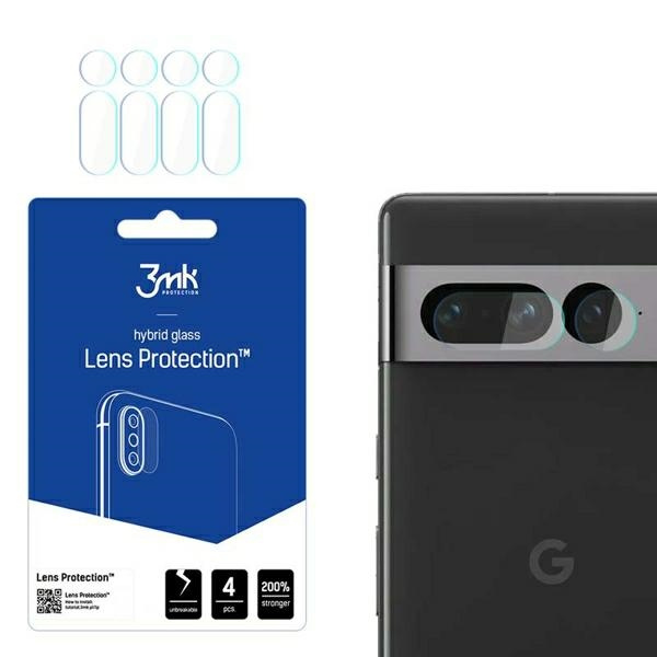 3mk Objektiv schützen Google Pixel 7 Pro Schutz für Kameraobjektiv 4pcs
