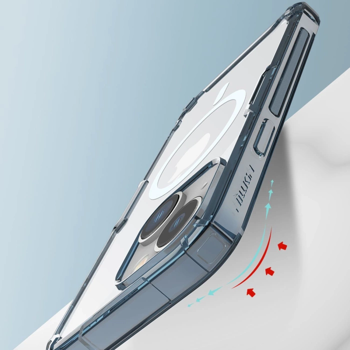 Magnetic Case Nillkin Nature TPU Pro for Apple iPhone 14 Plus (White)