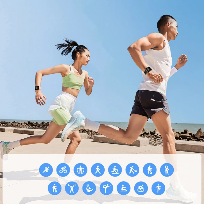 Joyroom Fit-Life JR-FT5 Plus Smartwatch mit Anrufbeantworterfunktion - Schwarz