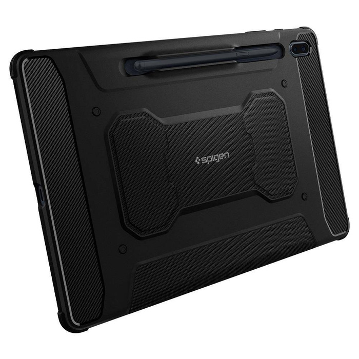 Hülle SPIGEN RUGGED ARMOR "PRO" GALAXY TAB S7 FE 5G 12.4 T730 / T736B SCHWARZES Hülle