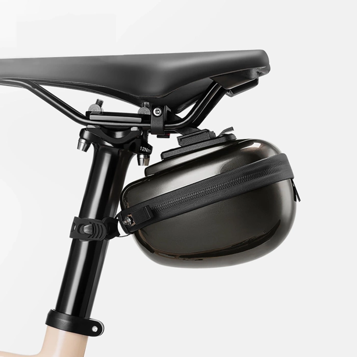 Rockbros Rigid Hard Shell Compact Satteltasche 0.4l - Schwarz