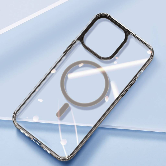 Dux Ducis Clin2 Hülle für iPhone 14 magnetische Hülle MagSafe grau