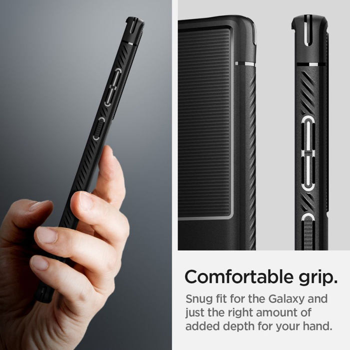 Case Pouzdro SPIGEN S22 Ultra Rugged Armor MATTE Black