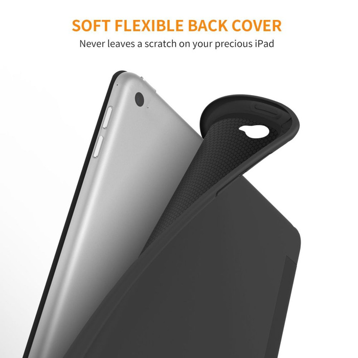 Telefontok TECH-PROTECT Smartcase Ipad Air 2 fekete tok
