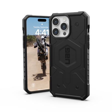 Etui UAG Pathfinder Magsafe - obudowa ochronna do iPhone 15 Pro Max kompatybilna z MagSafe (black) Case