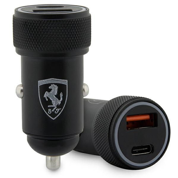 Ferrari chargeur FECCMENK PD-QC 3.0 36W Fast Charge noir/noir