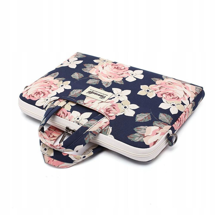 Cover CANVASLIFE Laptop 13-14 Briefcase Navy Rose
