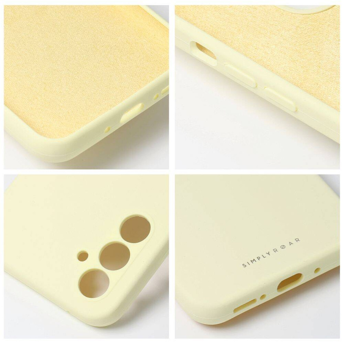 ROAR futerał CLOUD SKIN do SAMSUNG S25 Ultra 5G Jasnożółty