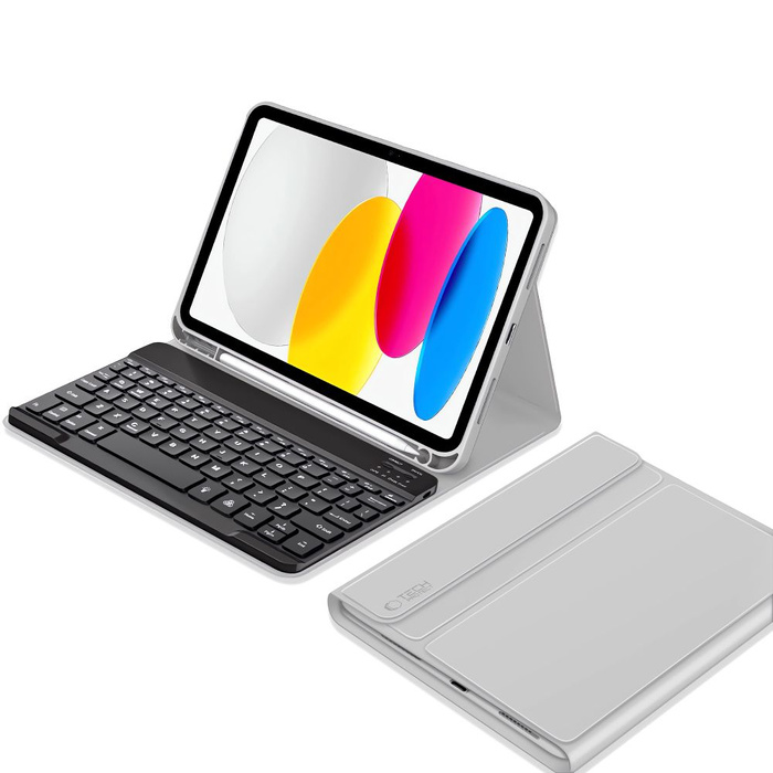 TECH-PROTECT SC PEN + KEYBOARD IPAD 10.9” 10 / 2022 / 11” 11 / 2025 GREY