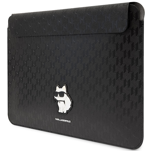 Karl Lagerfeld Sleeve KLCS16SAKHPCK 16" black/black Saffiano Monogram Choupette