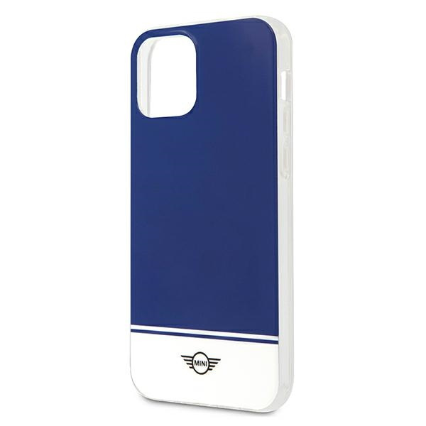 Mini MIHCP12LPCUBINA iPhone 12 Pro Max 6.7" navy blue/navy hard case Stripe Collection