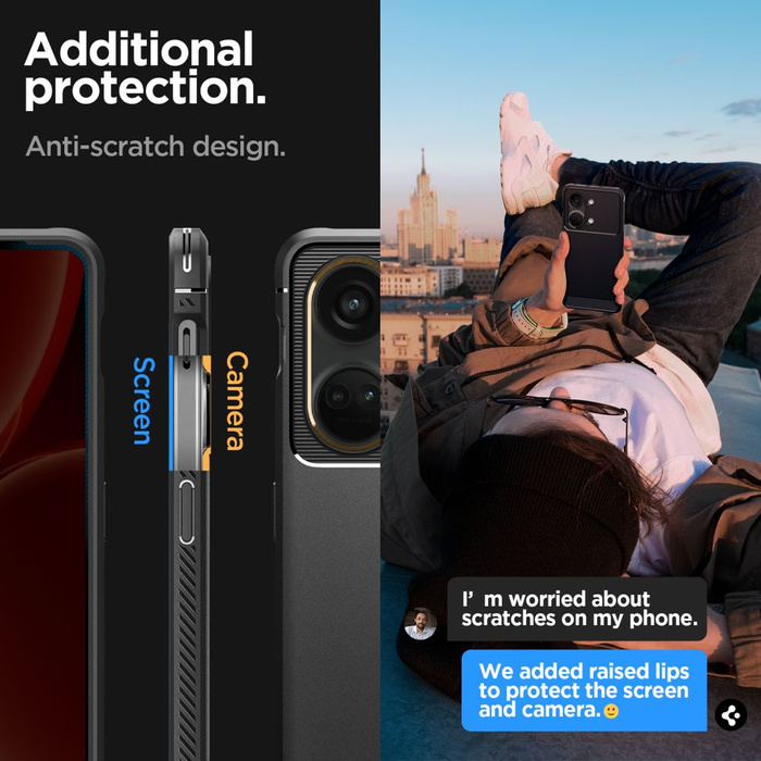 Funda Spigen Rugged Armor Oneplus Nord 3 5g MATTE Negro