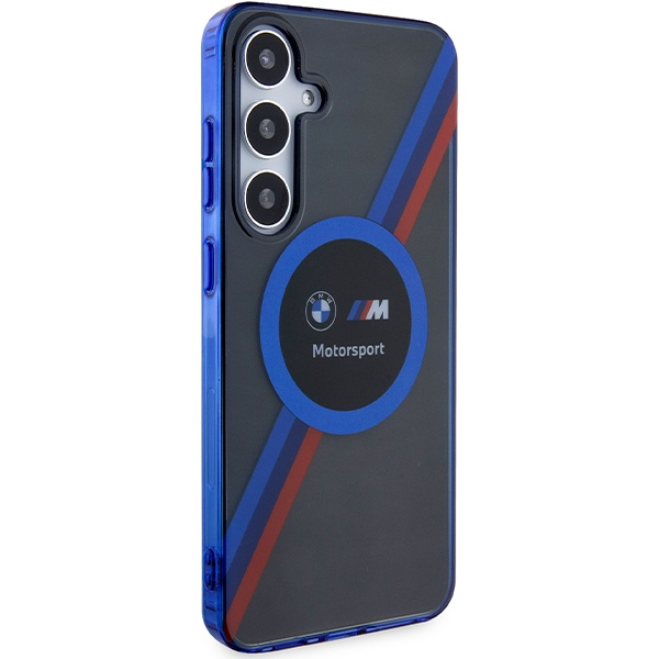 Hülle BMW BMHMS24S23HTPUK Galaxy S24 S921 schwarz/schwarz hartcase Motorsport IML Circle MagSafe Case