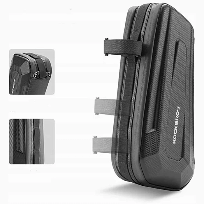 Rockbros B67 waterproof bicycle bag for frame - black