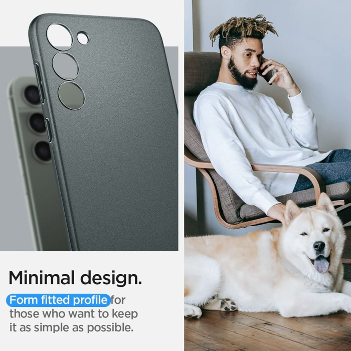 Cover Spigen Thin Fit Galaxy S23 Verde Abisso Case