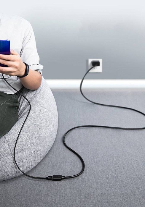 Ugreen kabelový prodlužovací adaptér USB 3.0 (samice) - USB 3.0 (samec) 2 m černý (US129 10373)