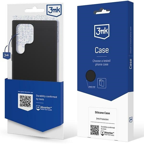 3mk Silikon Case Sam S23 Ultra S918 schwarz/schwarz