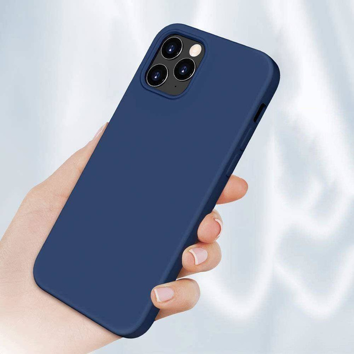Custodia in silicone Custodia morbida in gomma flessibile per Xiaomi Redmi Note 10 5G / Poco M3 Pro blu