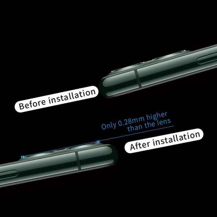 Szkło hybrydowe Bestsuit Flexible na tylny aparat do iPhone 16 Pro/16 Pro Max