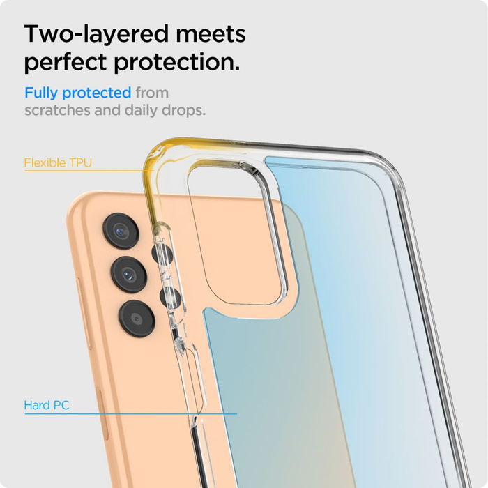 Spigen Ultra Hybrid Samsung Galaxy A13 4G LTE Cover Crystal Clear Case