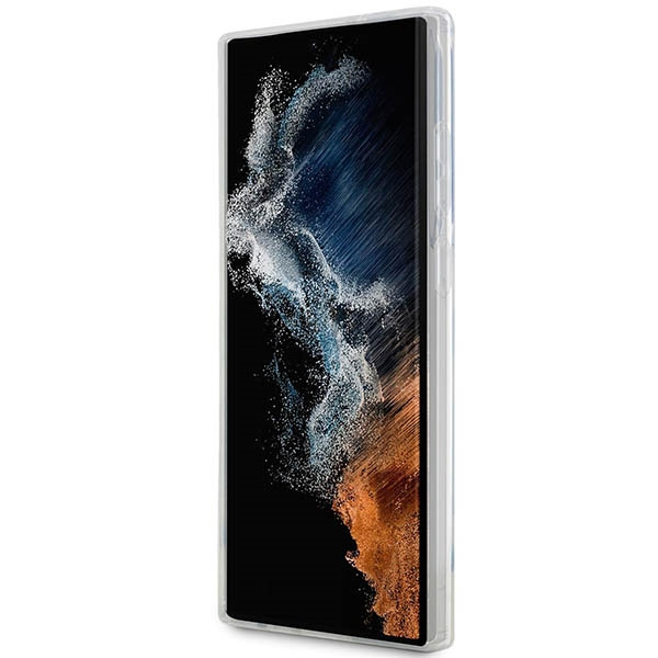 Obal Karl Lagerfeld Klhcs23lhniktct S23 Ultra S918 Transparent Hardcase Ikonik Karl Lagerfeld Case