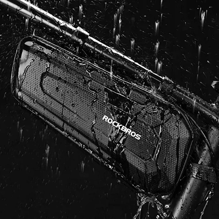 Rockbros B67 waterproof bicycle bag for frame - black
