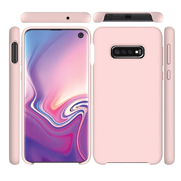 Beline Etui Silicone Samsung S20+ G985różowo-złoty/rose gold