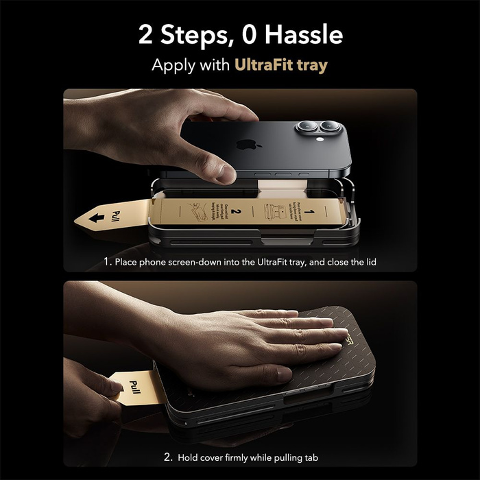 Tempered Glass ESR ULTRAFIT ArmorITE PRO TEMPERED GLASS IPhone 16 PRO / 17 CLEAR