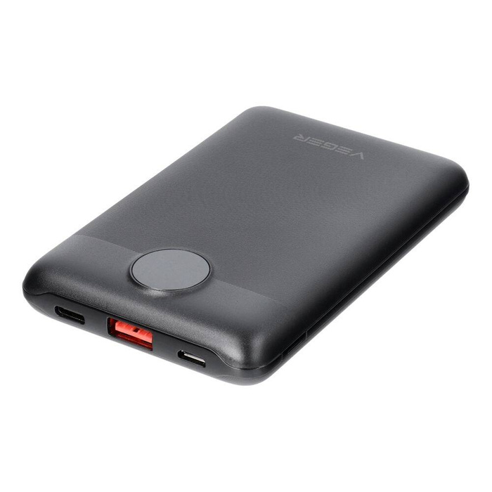 Powerbank Veger S11 (W1140) PD QC3.0 2A 22,5W 10 000 mAh czarny 