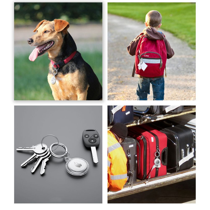 TECH-PROTECT ICON Apple AIRTAG CLEAR