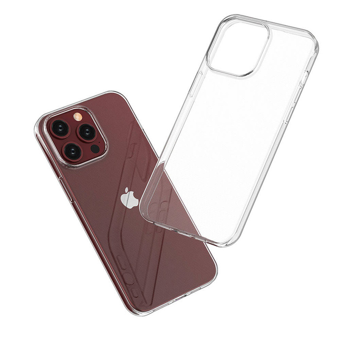 Coque iPhone 15 Pro Max de la série Ultra Clear de couleur transparente
